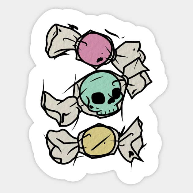 candies Sticker by weirdesigns